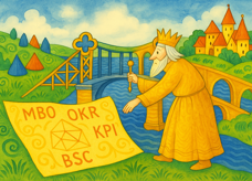 Управление по целям: как построить мост от планов к достижениям с помощью OKR, MBO, BSC и KPI