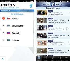 "Второй экран" от РИА Новости и "Первого канала"